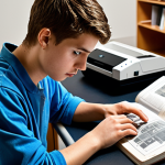 ** A machine design student studying material science. Books, diagrams, and possibly a computer with design software open are visible. The overall feel is studious and focused on understanding core concepts.

**